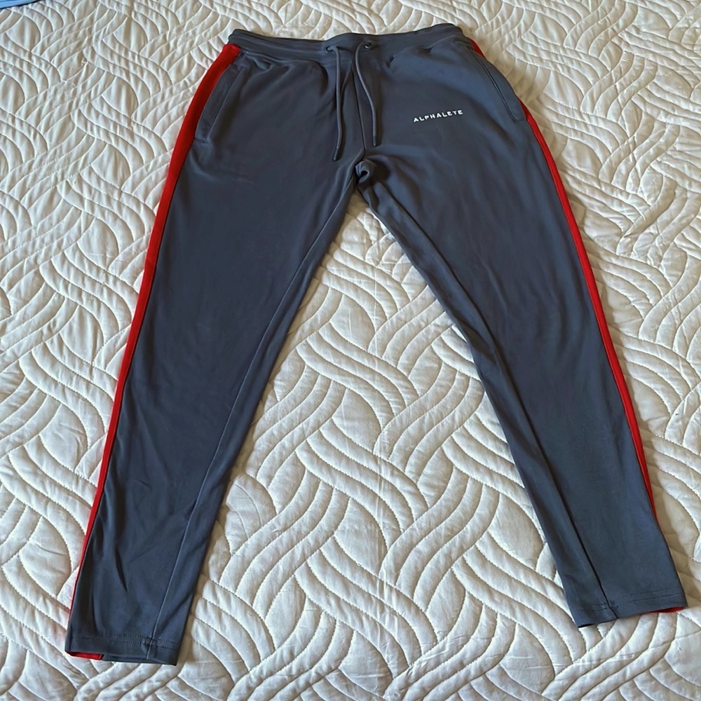 Alphalete striped jogger
